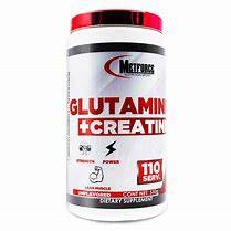 Glutamina Creatina METFORCE 550g 110Servicios Máximo Rendimiento - XtremeNutriMX