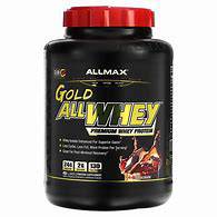 Gold All Whey AllMax 5lbs 60srv Proteína Suero + BCAA - XtremeNutriMX