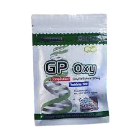 GP OXY | Geneza | Oxymetolona 50mg x 100 tabs | Volumen extremo y fuerza - XtremeNutriMX