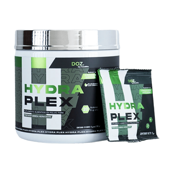 Hydra Plex con Electrolitos y Malato de Magnesio - DOZ. by Heallife - Suplemento Hidratante con Agua de Coco - XtremeNutriMX