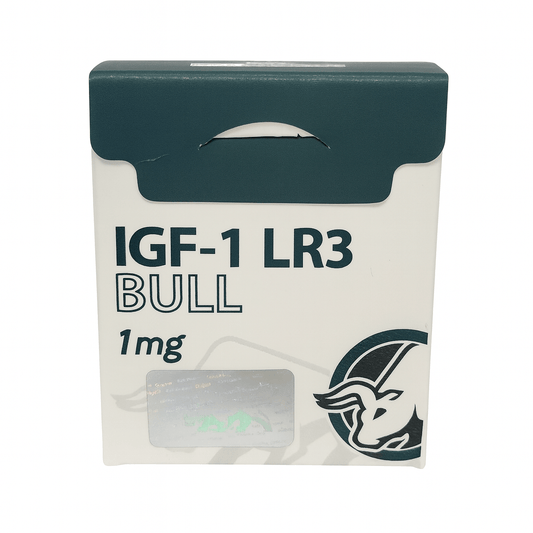 IGF - 1 LR3 Bull Pharma 1mg Crecimiento y regeneración pro - XtremeNutriMX