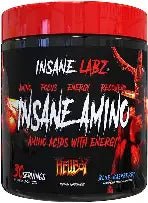 Insane Amino Insane Labz 210g 30 servicios recuperación - XtremeNutriMX
