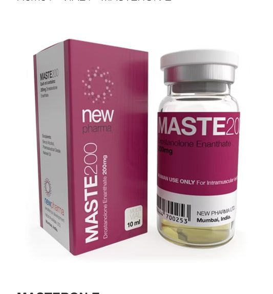 Maste 200 New Pharma Drostanolona 200mg 10ml Corte total - XtremeNutriMX