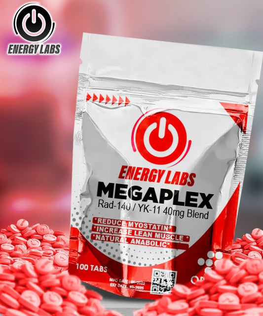 Megaplex Energy Labs RAD - 140 YK - 11 100 tabs - XtremeNutriMX