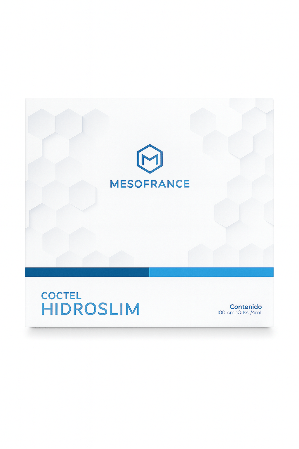 Coctel Hidroslim Mesofrance 100 Ampolletas Reafirmante Anticelulitis - XtremeNutriMX
