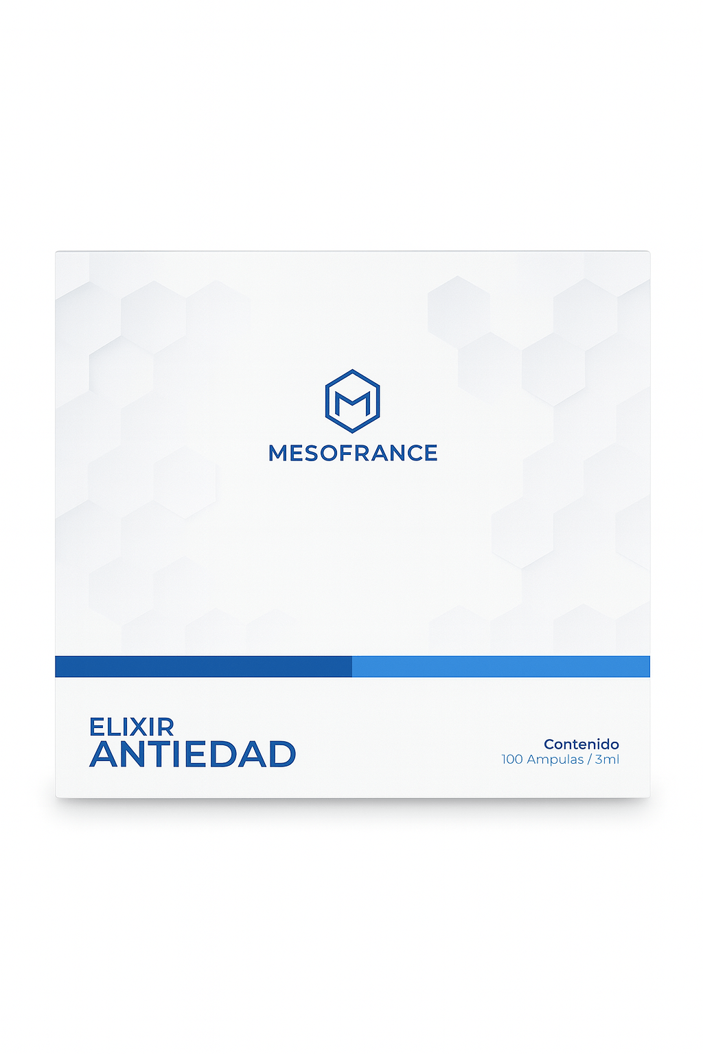 Elixir Antiedad Mesofrance 100 Ampolletas Hidratación y Juventud Facial - XtremeNutriMX