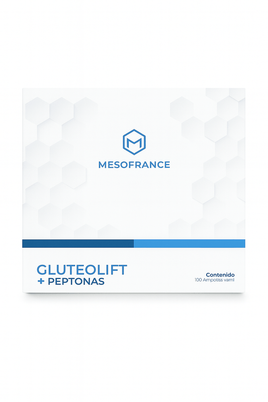 Gluteolift + Peptonas Mesofrance 100 Ampolletas Volumen y Firmeza Glúteo - XtremeNutriMX
