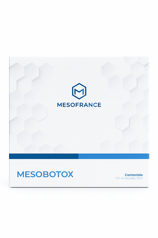 Mesobotox Mesofrance | Antiedad Reafirmante Caja 100 Amp Antiarrugas - XtremeNutriMX