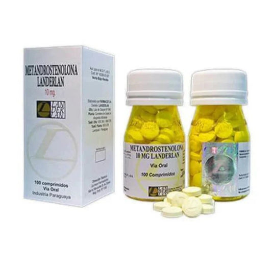 Metandrostenolona Landerlan | Dianabol 10mg 100 Tabs | Masa Muscular y Fuerza Explosiva - XtremeNutriMX