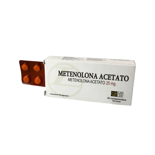 Metenolona Acetato Landerlan | Primobolan 25mg 30 Tabs | Masa Magra y Recuperación Segura - XtremeNutriMX
