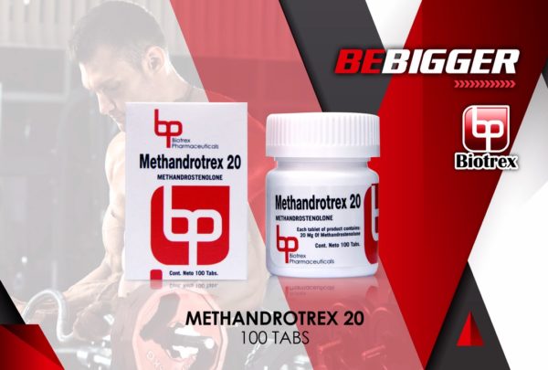 Methandrotrex 20 Biotrex - Masa Muscular y Fuerza - XtremeNutriMX