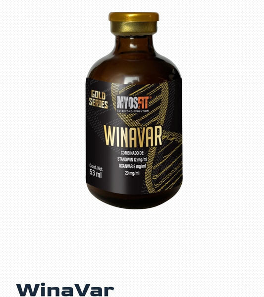 Myosfit WinaVar Estanozolol Oxandrolona Oral 20mg 53ml - XtremeNutriMX