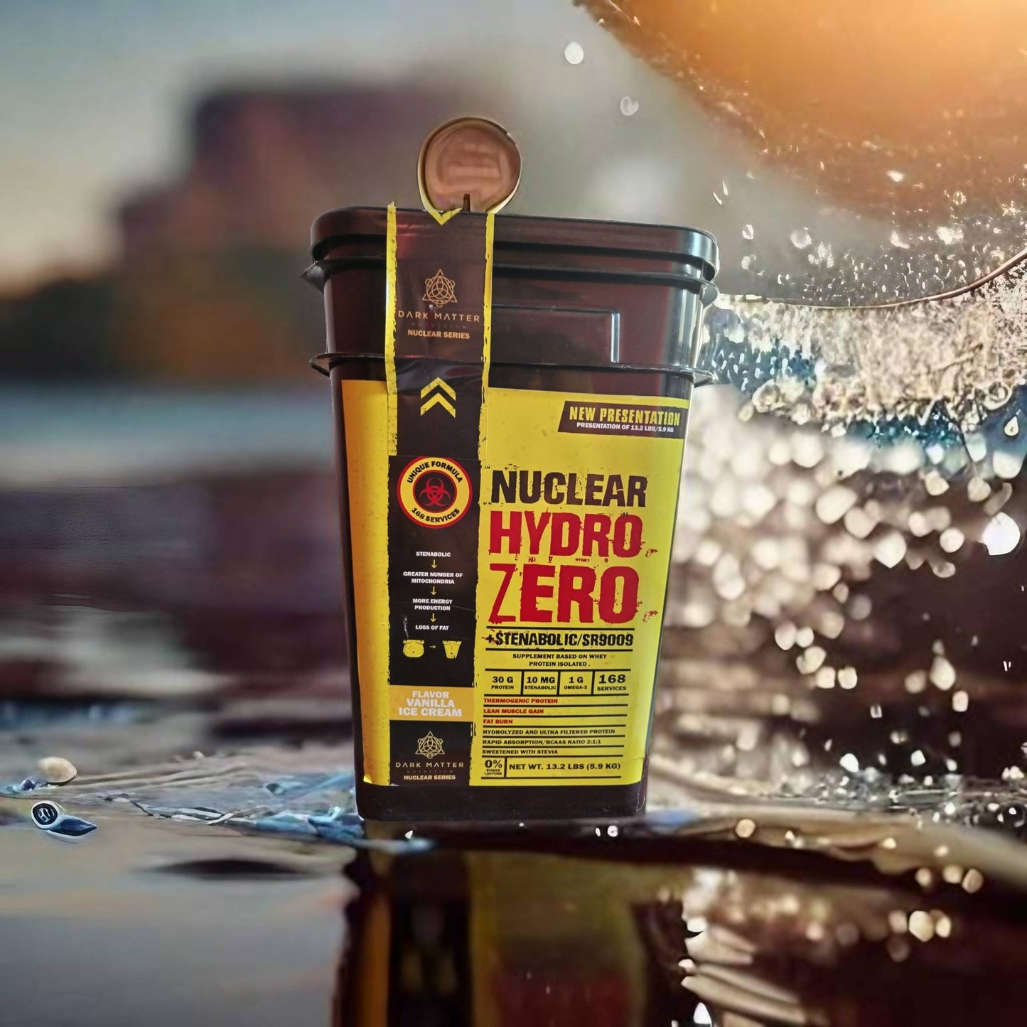 Nuclear Hydro Zero+Stenabolic - Dark Matter: Quema grasa y obten ganancia muscular - XtremeNutriMX