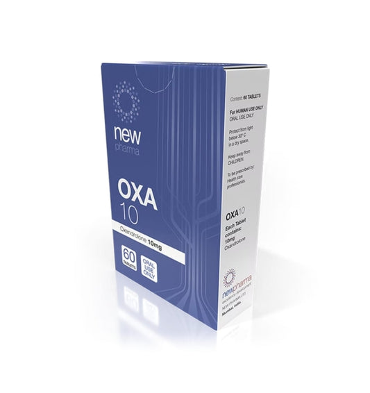 Oxa 10 New Pharma Oxandrolona 10mg 60tabs Definición total - XtremeNutriMX