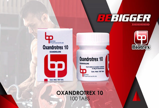 Oxandrotrex 10 Biotrex - Definición Muscular y Masa Magra - XtremeNutriMX