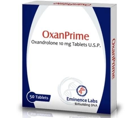 Oxanprime Eminence Labs | Oxandrolona Oral 10mg 50 Tabs | Definición y Masa Magra Segura - XtremeNutriMX