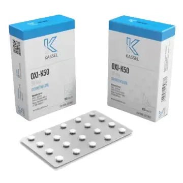 Oxi - K50 Tabs Kassel Pharma - Oxymetalona 50mg aumento rápido - XtremeNutriMX