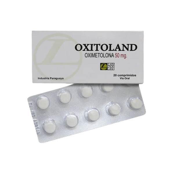 Oxitoland Landerlan | Oximetolona 50mg 20 Tabs | Volumen, Fuerza y Recuperación Potente - XtremeNutriMX