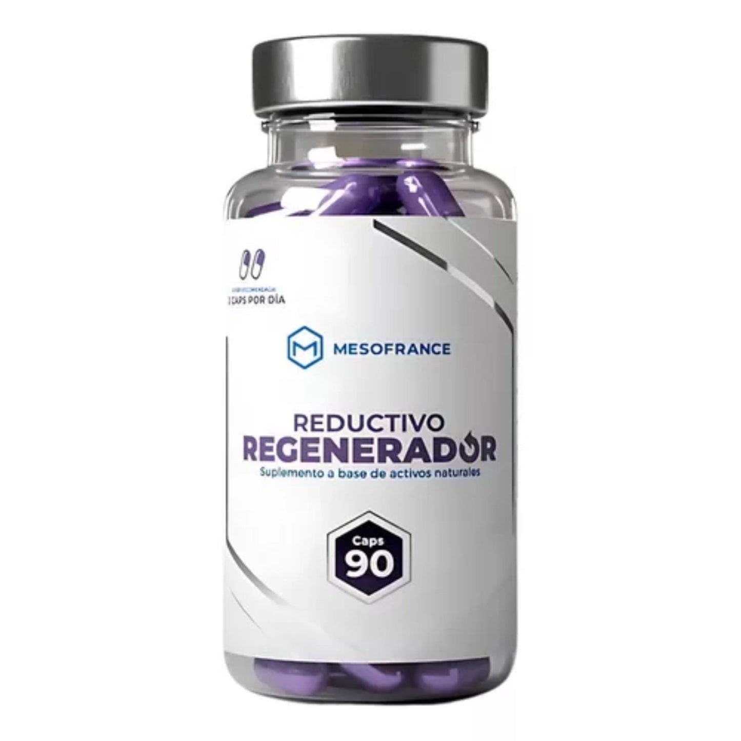 Reductivo Regenerador - Mesofrance - Suplemento para Regeneración Celular y Salud de la Piel 90 Cápsulas - XtremeNutriMX