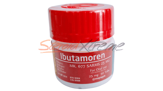 Ibutamoren Rotterdam MK - 677 25mg | 30 Tabs GH Potenciado - XtremeNutriMX