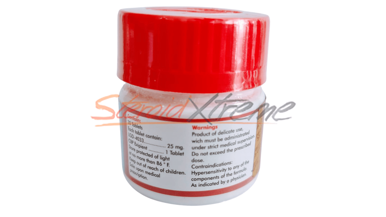 Ligadrol Rotterdam SARMS 25mg | 30 Tabs Ganancia Muscular - XtremeNutriMX