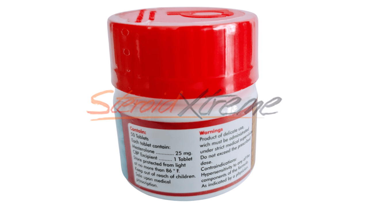Proviron 25mg – Rotterdam | Mesterolona Oral | 50 Tabletas - XtremeNutriMX