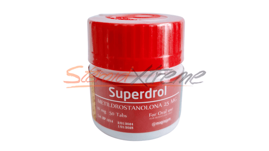 Superdrol 25mg – Rotterdam | Metildrostanolona Oral | 30 Tabletas - XtremeNutriMX