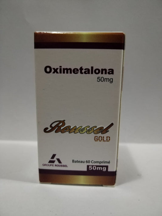 Roussel Gold Oximetalona 50mg Volumen Extremo 60 Tabs - XtremeNutriMX