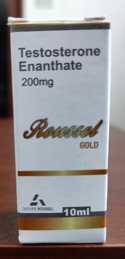 Roussel Gold Testo Enanthate 200mg 10ml - XtremeNutriMX