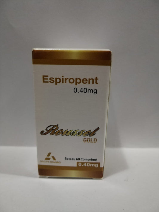 Roussel Gold Espiropent Clenbuterol 0.40mg 60 Tabs - XtremeNutriMX