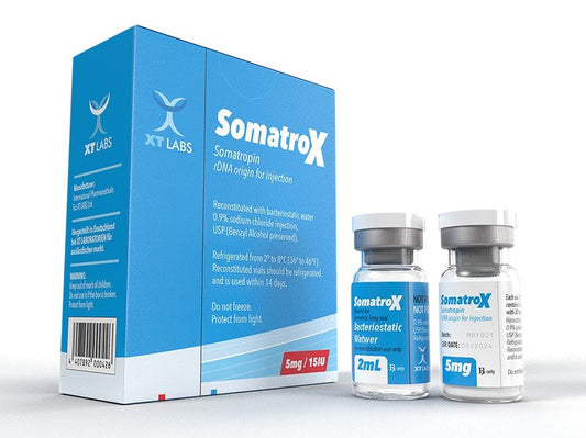 Somatrox 15UI Somatropina HGH XT Labs - Potencia y Vitalidad Mejoradas - XtremeNutriMX