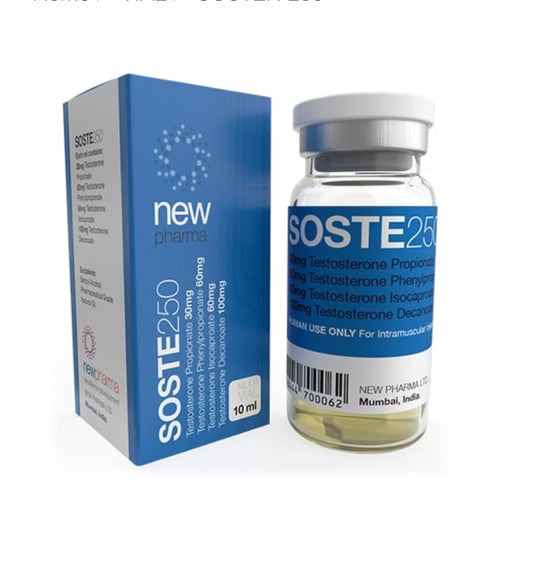 Soste - 250 New Pharma Testosterona 250mg 10ml Volumen pro - XtremeNutriMX
