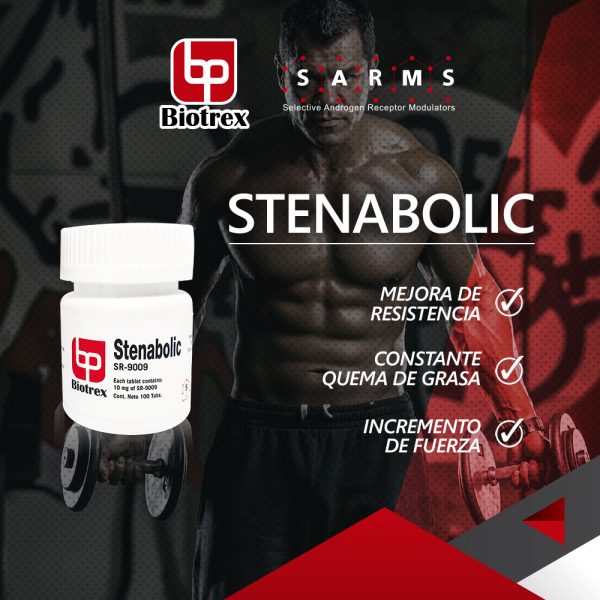 SR-9009 Stenabolic Biotrex - Rendimiento y Quema de Grasa - XtremeNutriMX