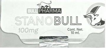Stanobull Bull Pharma Stanozolol 100mg x 10ml Corte y Definición Muscular - XtremeNutriMX