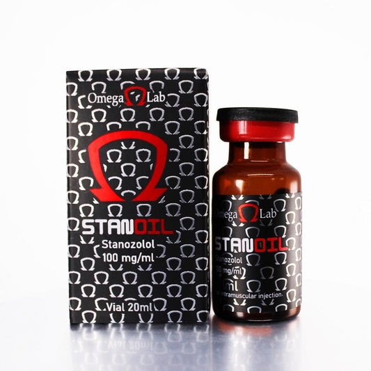 Stanoil Omega Lab Stanozolol 100mg 10ml | Definición extrema - XtremeNutriMX