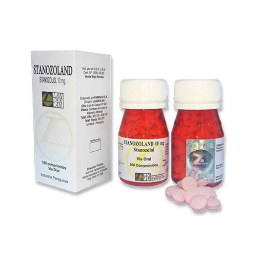 Stanozoland Landerlan | Estanozolol Oral 10mg 100 Tabs | Definición y Rendimiento Muscular - XtremeNutriMX