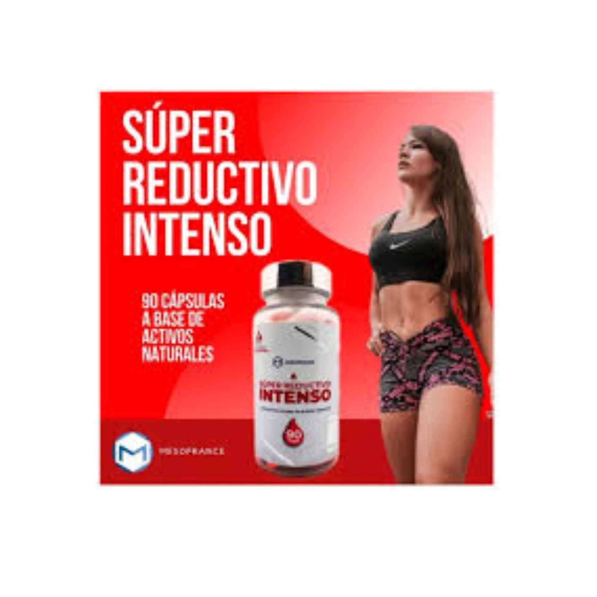 Super Reductivo Intenso Caps - Mesofrance - Suplemento Natural para Pérdida de Peso 90 Cápsulas - XtremeNutriMX