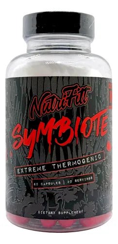 Symbiote Nutrifitt | Termogénico y Pre Workout 60 Caps - XtremeNutriMX