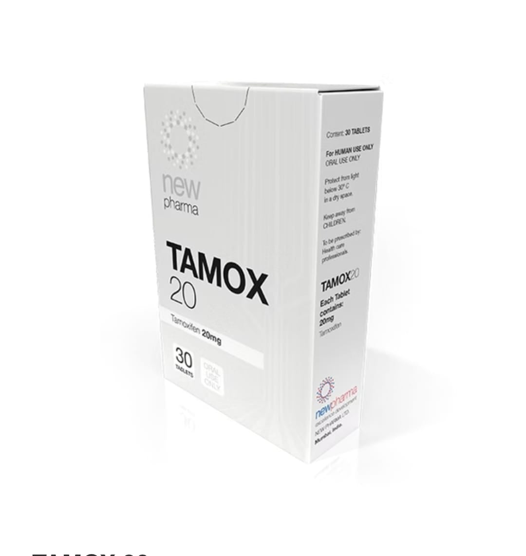 Tamox 20 New Pharma Tamoxifeno 20mg 30tabs Post ciclo - XtremeNutriMX
