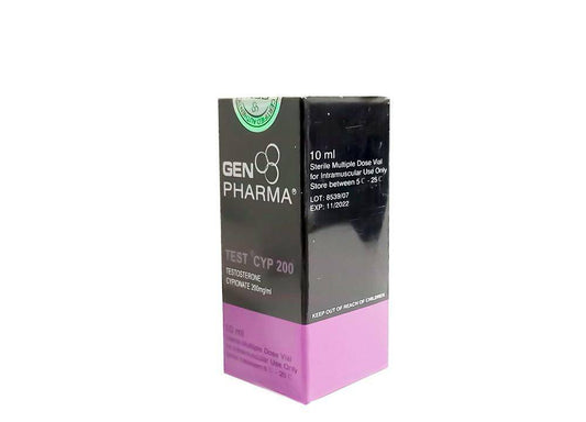 Test Cyp 200 Gen Pharma | Cipionato 200mg/ml Volumen Prolongado - XtremeNutriMX
