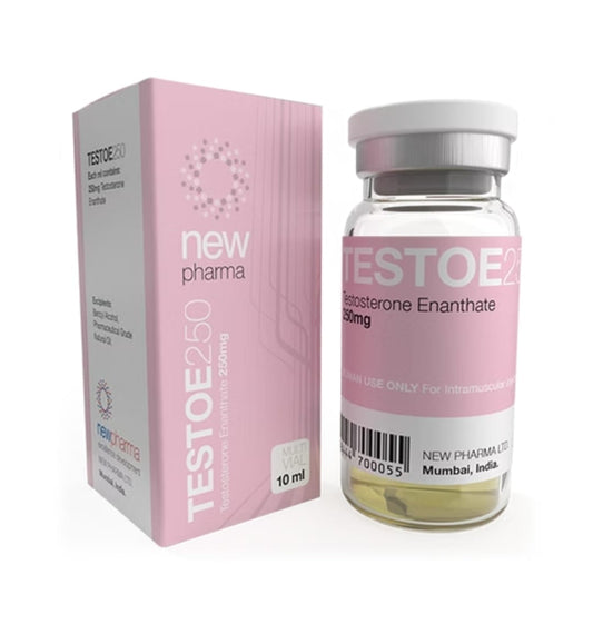 Testo E 250 New Pharma Enantato 250mg 10ml Volumen estable - XtremeNutriMX