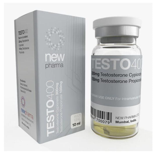 Testo 400 New Pharma 400mg/ml | Volumen Total y Potencia, XtremeNutriMX