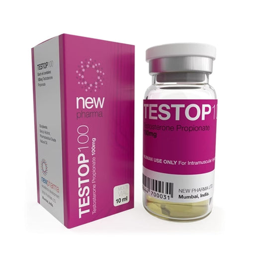 Testop100 New Pharma Propionato 100mg/ml Inyectable 10ml - XtremeNutriMX