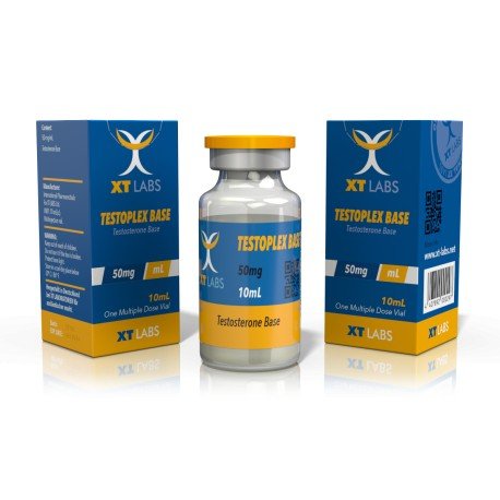 Testoplex Base 50 Testosterona Base XT Labs - Recuperación Muscular y Fuerza - XtremeNutriMX