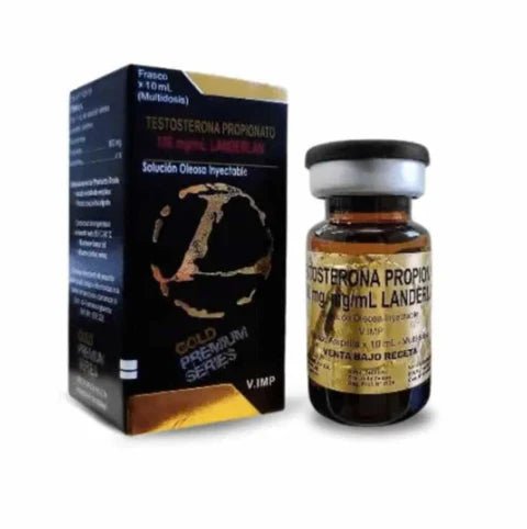 Testosterona Propionato Landerlan Gold | 100mg 10ml | Definición, Control Hormonal y Resultados Rápidos - XtremeNutriMX