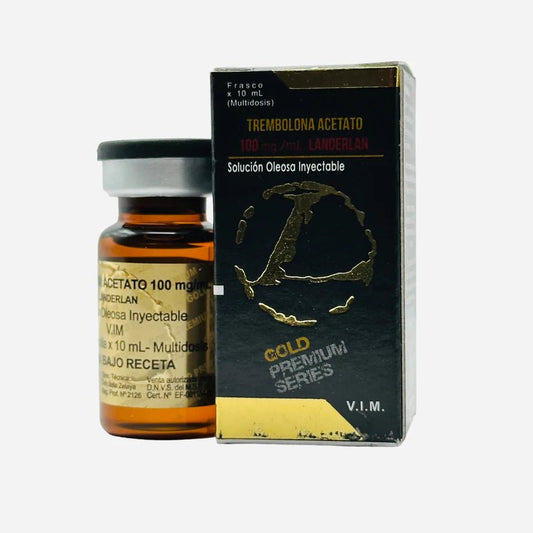 Trembolona Acetato Landerlan Gold | 100mg 10ml | Masa, Definición y Potencia Avanzada - XtremeNutriMX
