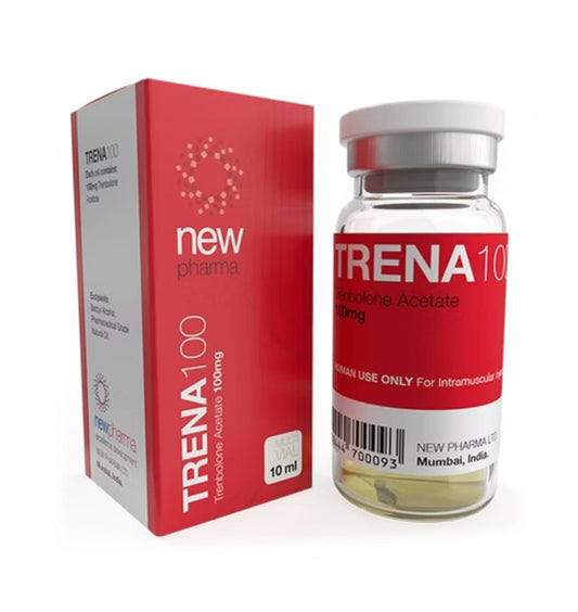 Trena 100 New Pharma Trembolona 100mg 10ml Acción rápida - XtremeNutriMX