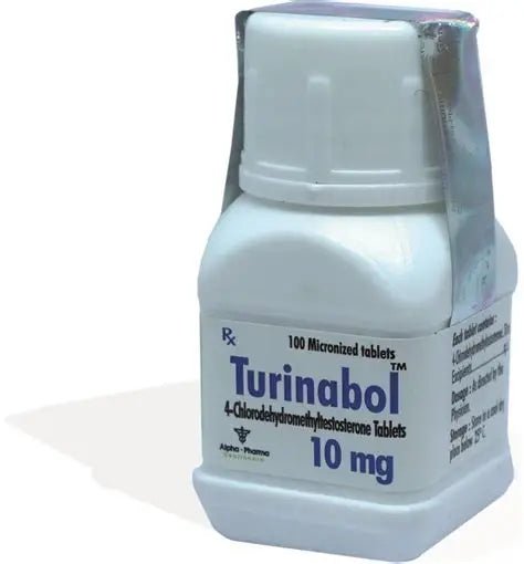 Turinabol Alpha Pharma | Clorodihidrometiltestosterona | Oral 10mg 100 Tabs | Masa Muscular Segura - XtremeNutriMX