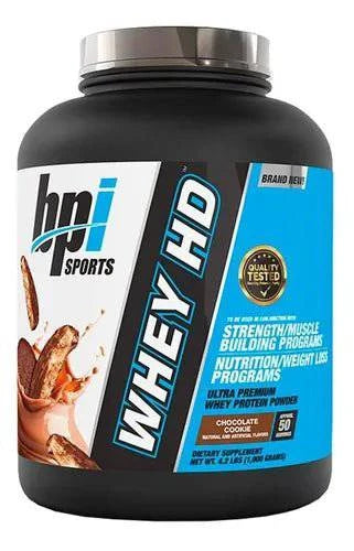 Whey HD BPI Sports 4.8 lbs | 68 Serv | Proteína Aislada Premium - XtremeNutriMX