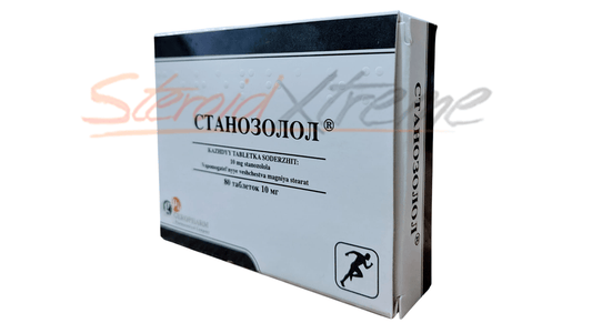 Winstrol – Geropharm | Stanozolol 10mg x 80 Tabs | Corte y Definición - XtremeNutriMX